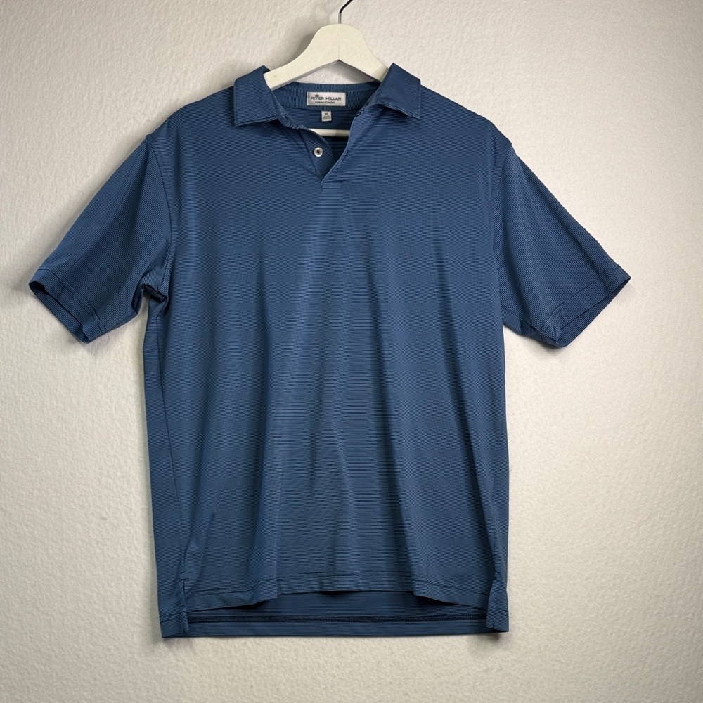 Peter Millar Boy's No Slow Play Youth Performance Jersey Polo, Size XL (13-14)